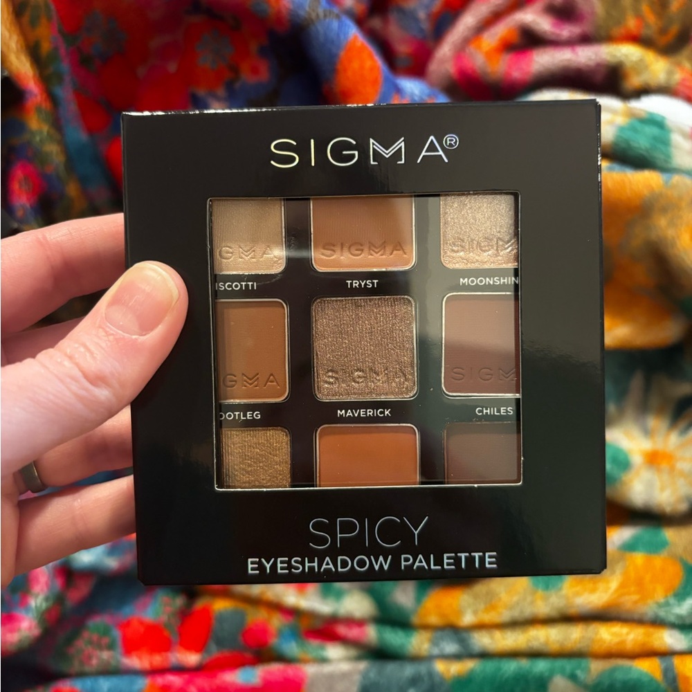 Sigma Beauty Spicy Eyeshadow Palette - Biscotti, Tryst, Moonshine Shades